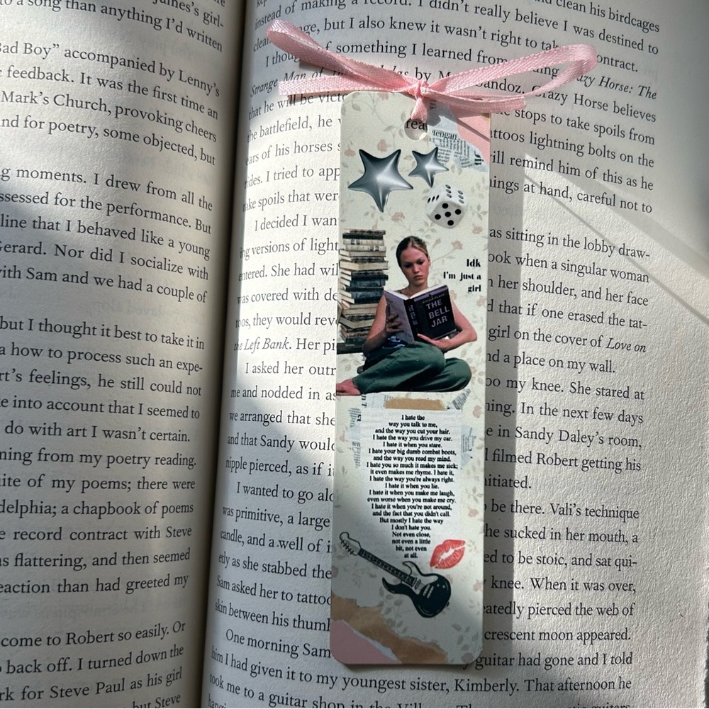 10 things I hate about you bookmark